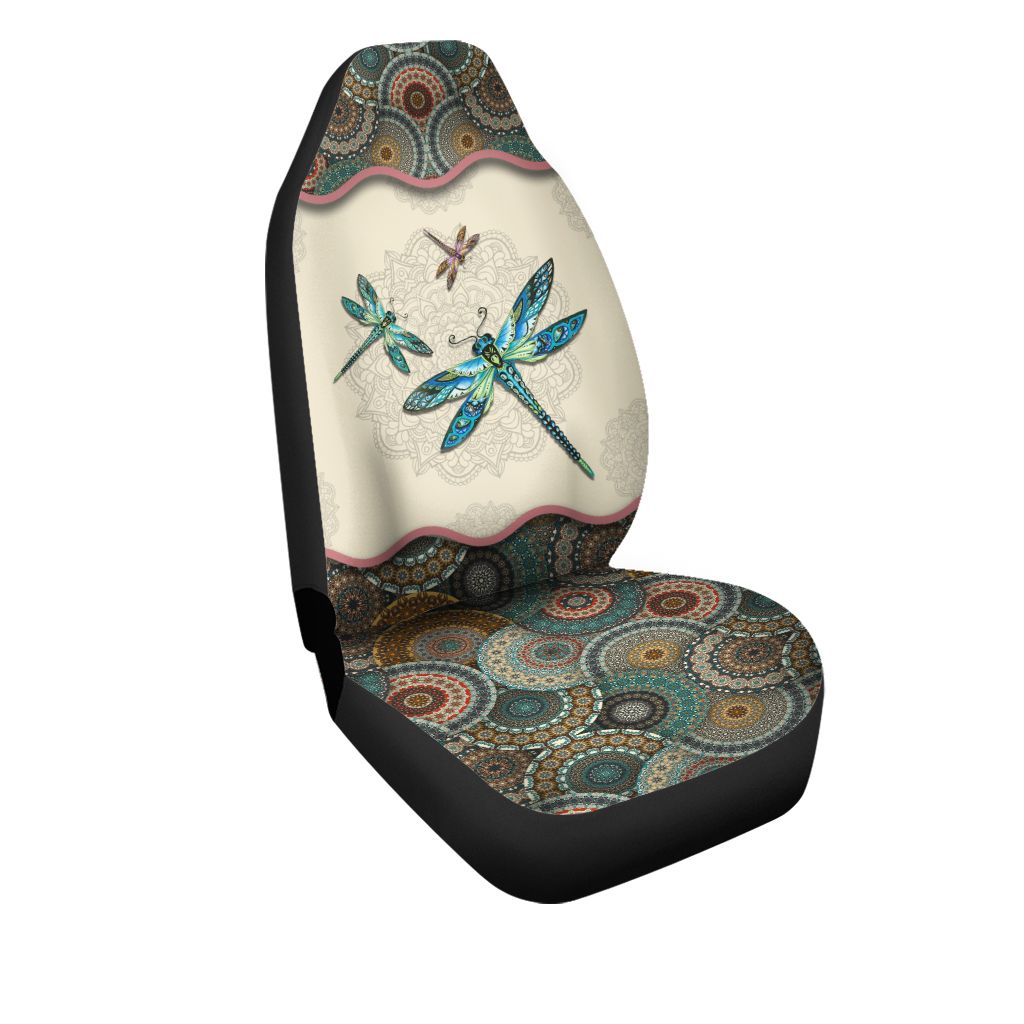Dragonfly Mandala Car Seat Covers PANCSC0012
