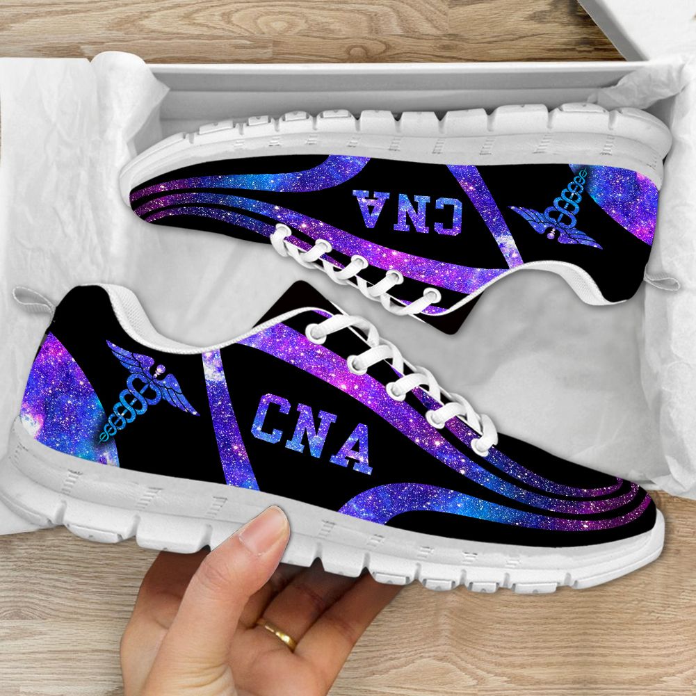 CNA Blue Purple Sneaker Shoes PANSNE0046