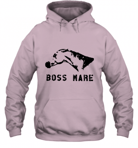 Boss Mare Horse Pink Hoodie PAN2HD0011