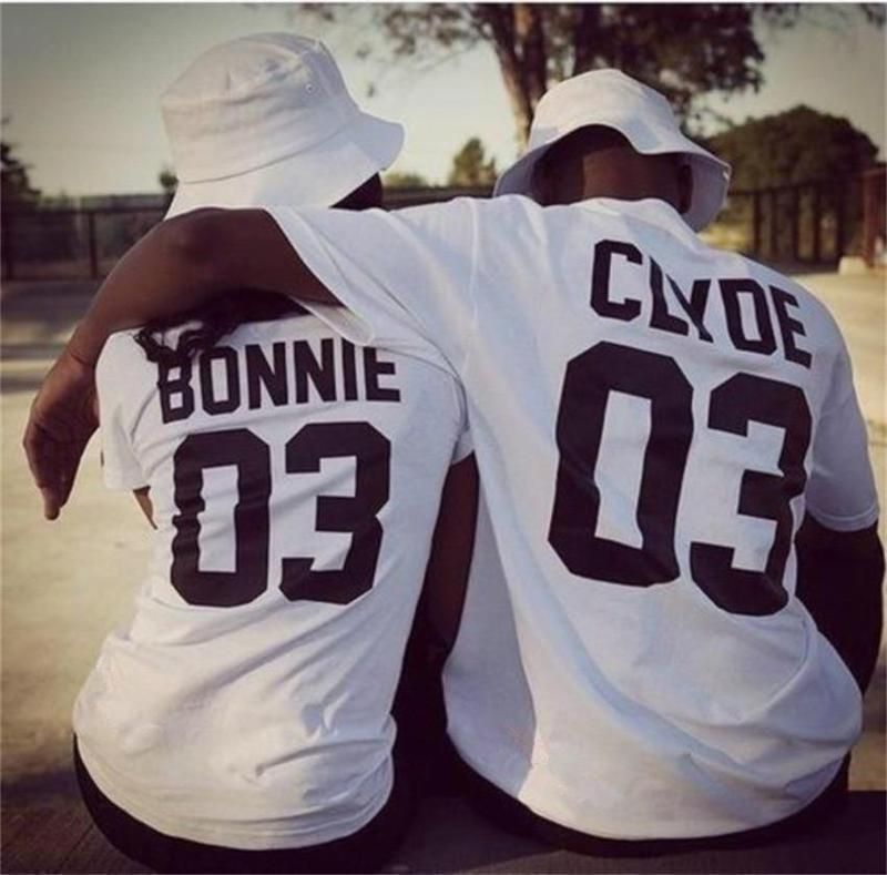 Gift For Couple T-shirt Bonnie 03 And Clyde 03 PAN2TS0143