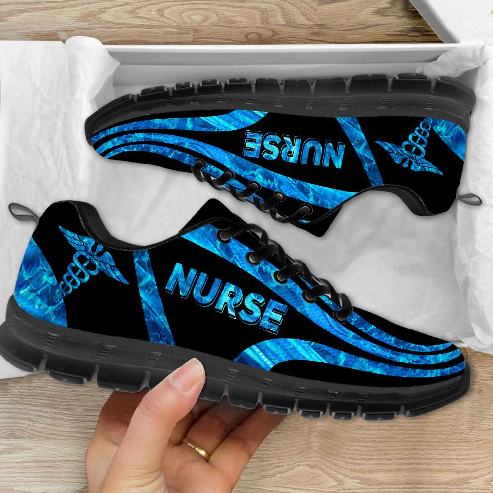 Nurse Blue Sneaker Shoes PAN