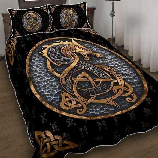 Viking Dragon Icon Bedding Set PANBED0019