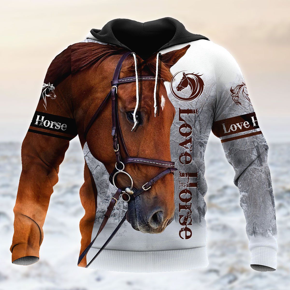 Love Horse 3D All Over Printed Shirts