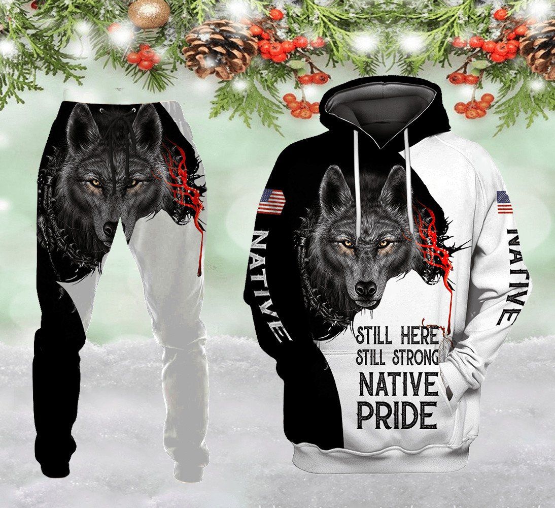 Wolf - Native Pride 3D All Over Printed Unisex Shirts