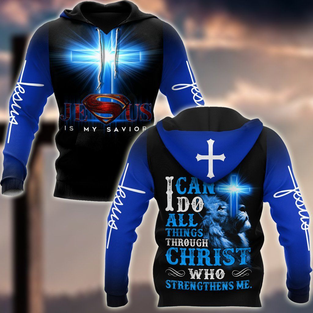 Jesus Is My Savior 3D All Over Printed Shirts For Men and Women