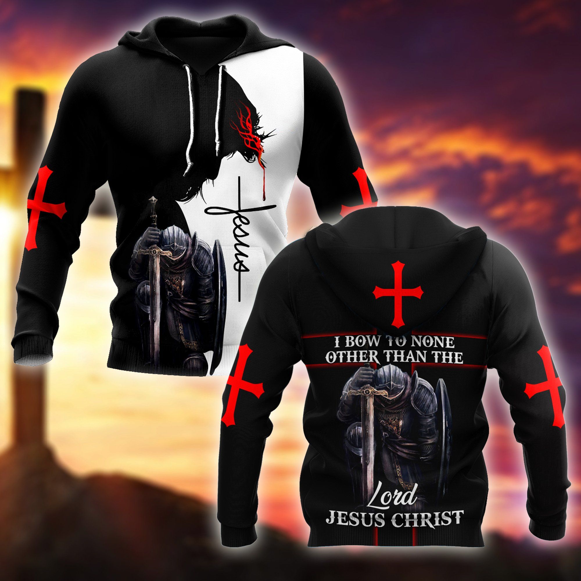 Lord Jesus Christ 3D All Over Printed Shirts For Men and Women