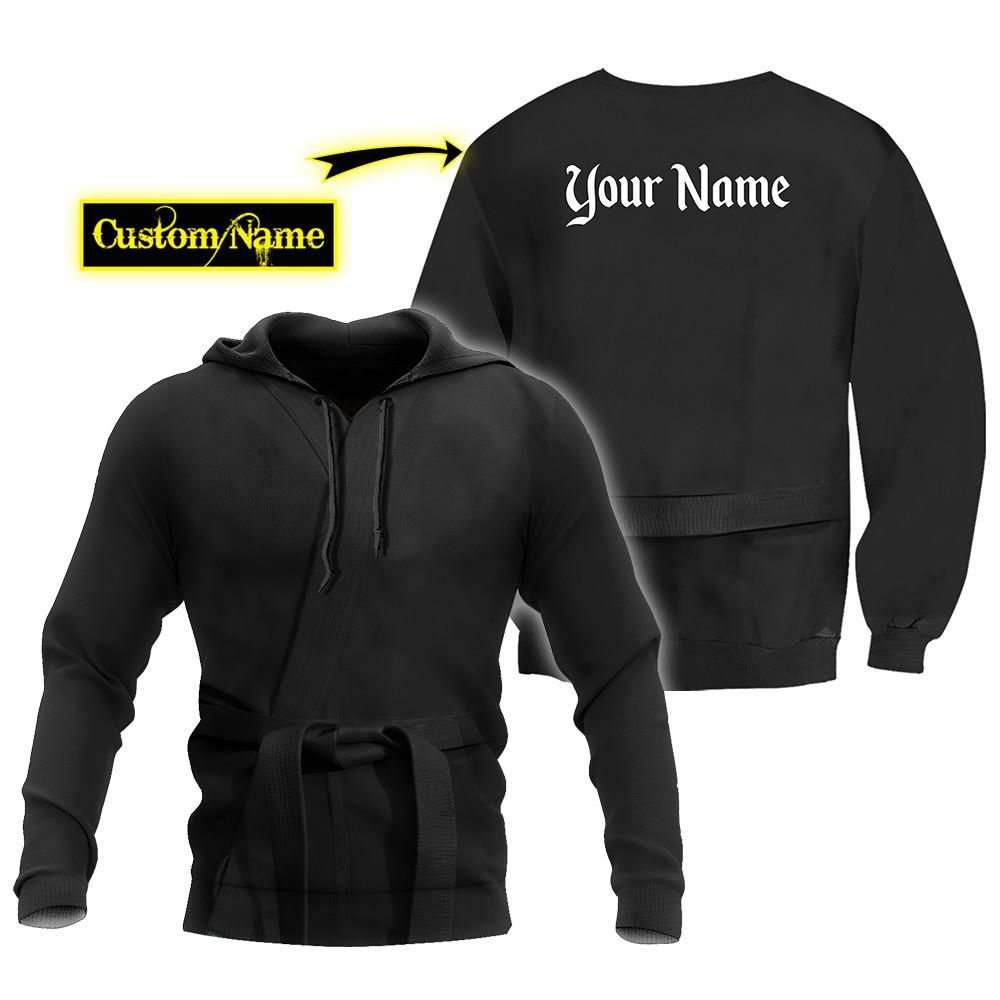 Custom Name Karate 3D All Over Printed Unisex Shirts