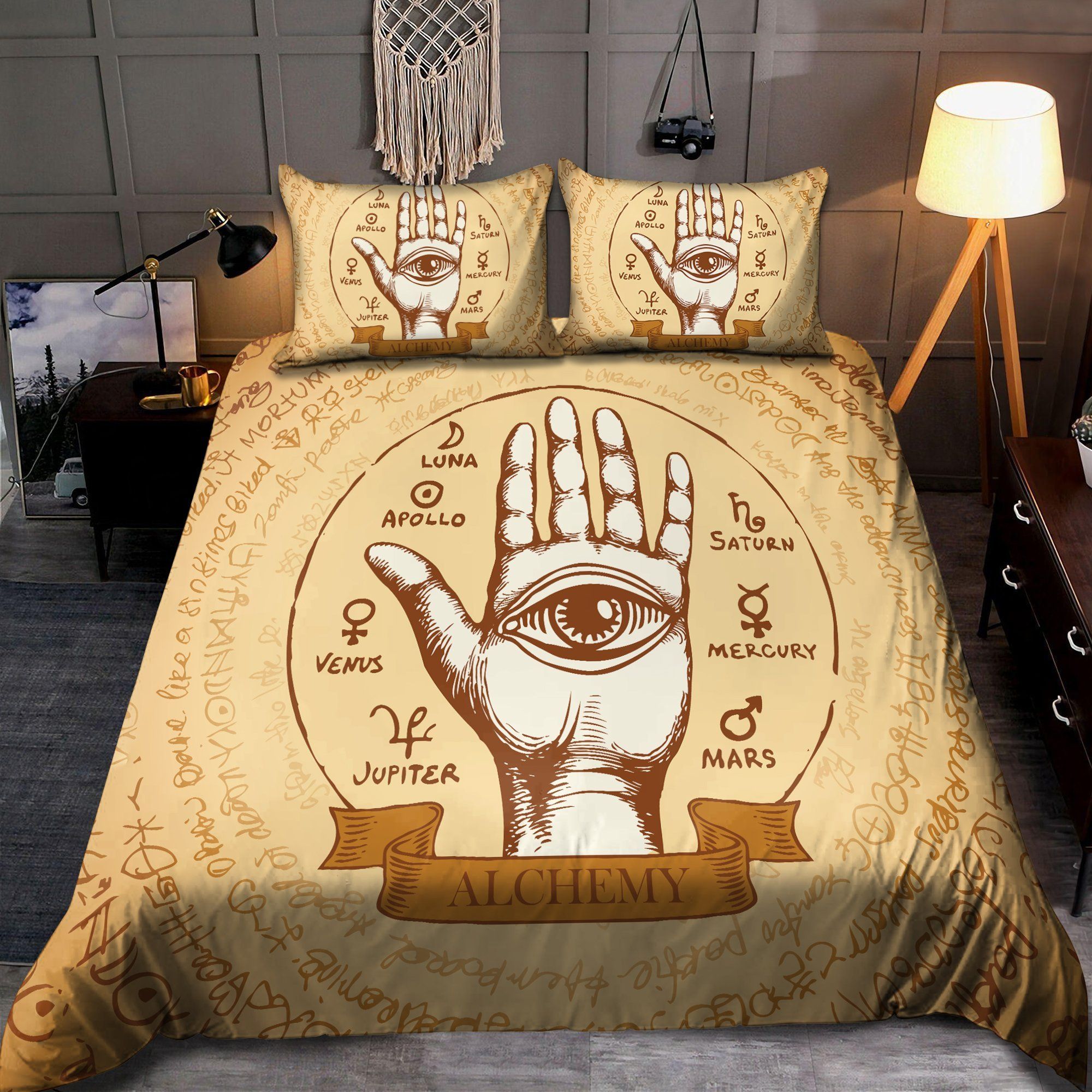 Alchemy 3D All Over Printed Bedding Set