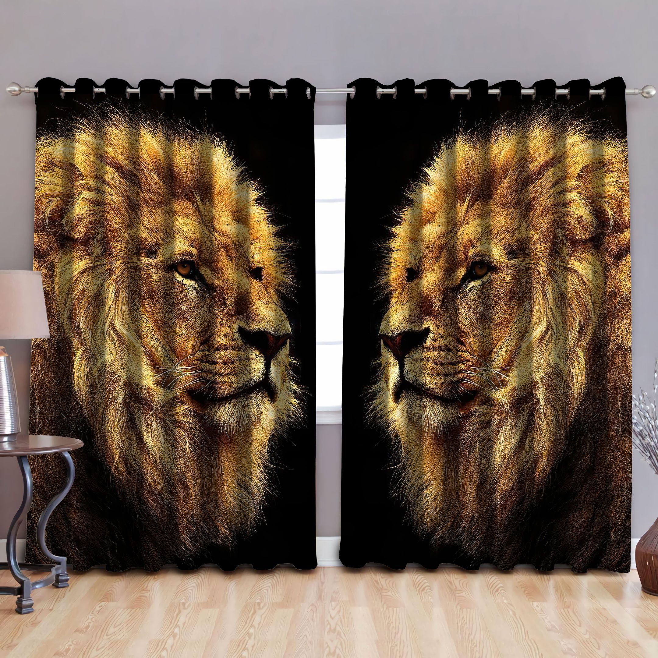 The Best Lion Window Curtains PAN