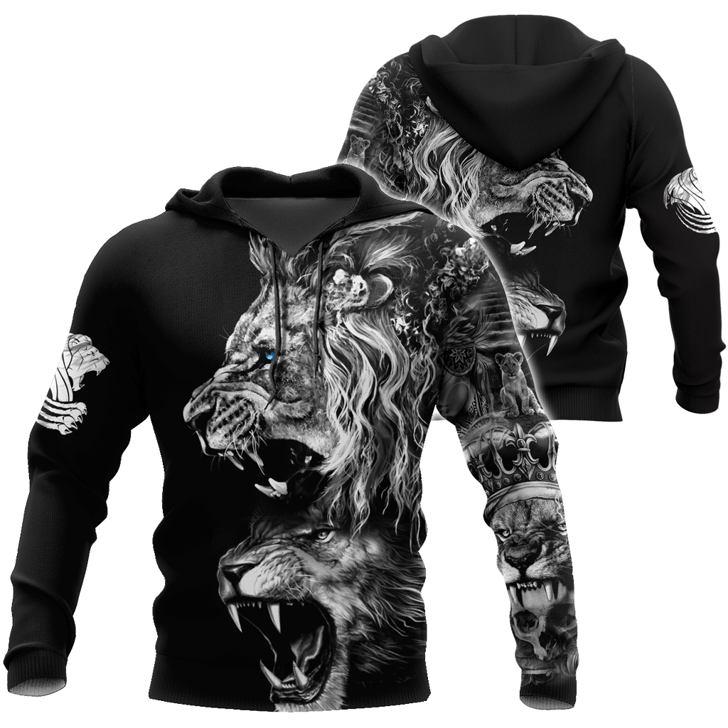 Lion Tattoo  3D All Over Printed  Unisex Shirts