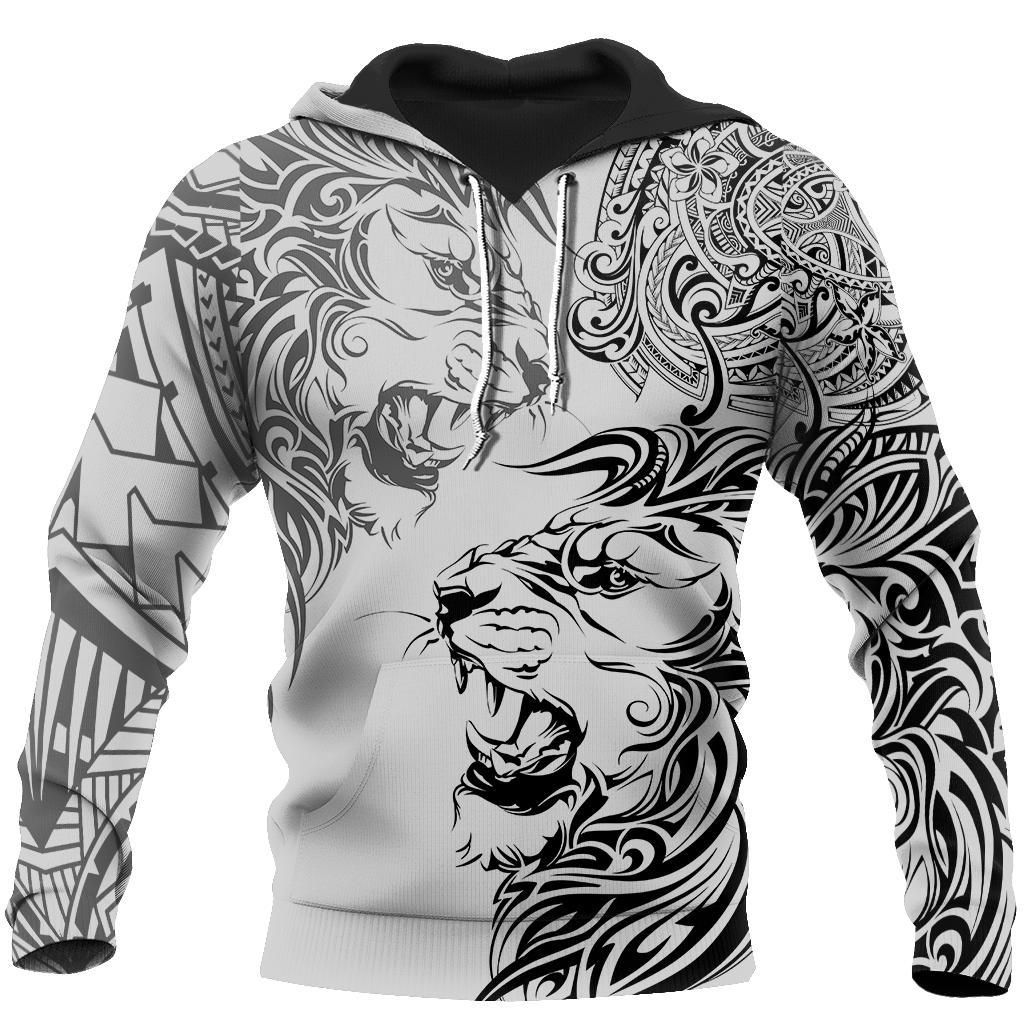 Tattoo Lion Hoodie for  3D All Over Printed  Unisex Shirts