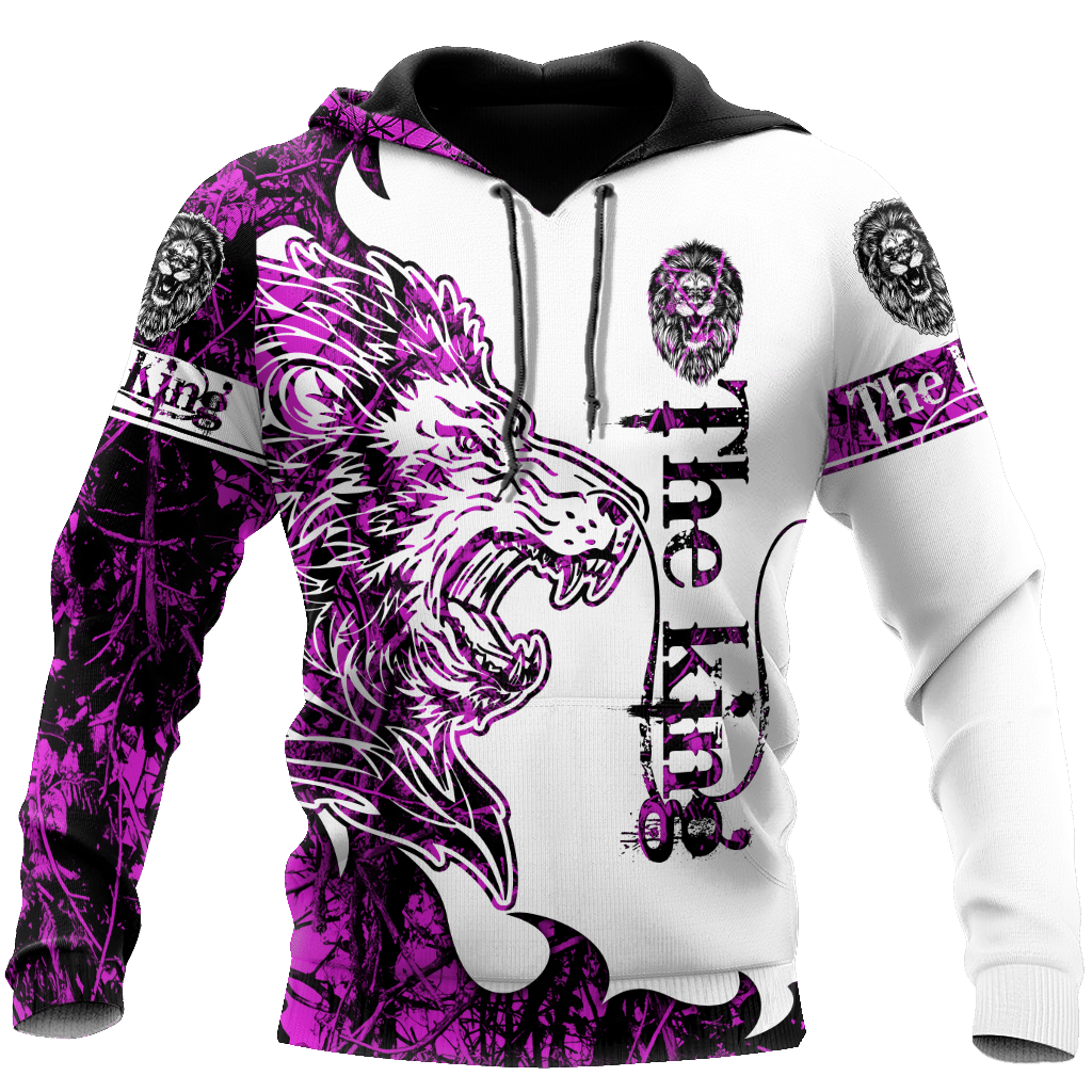The Purple Lion Hoodie for Men and Women