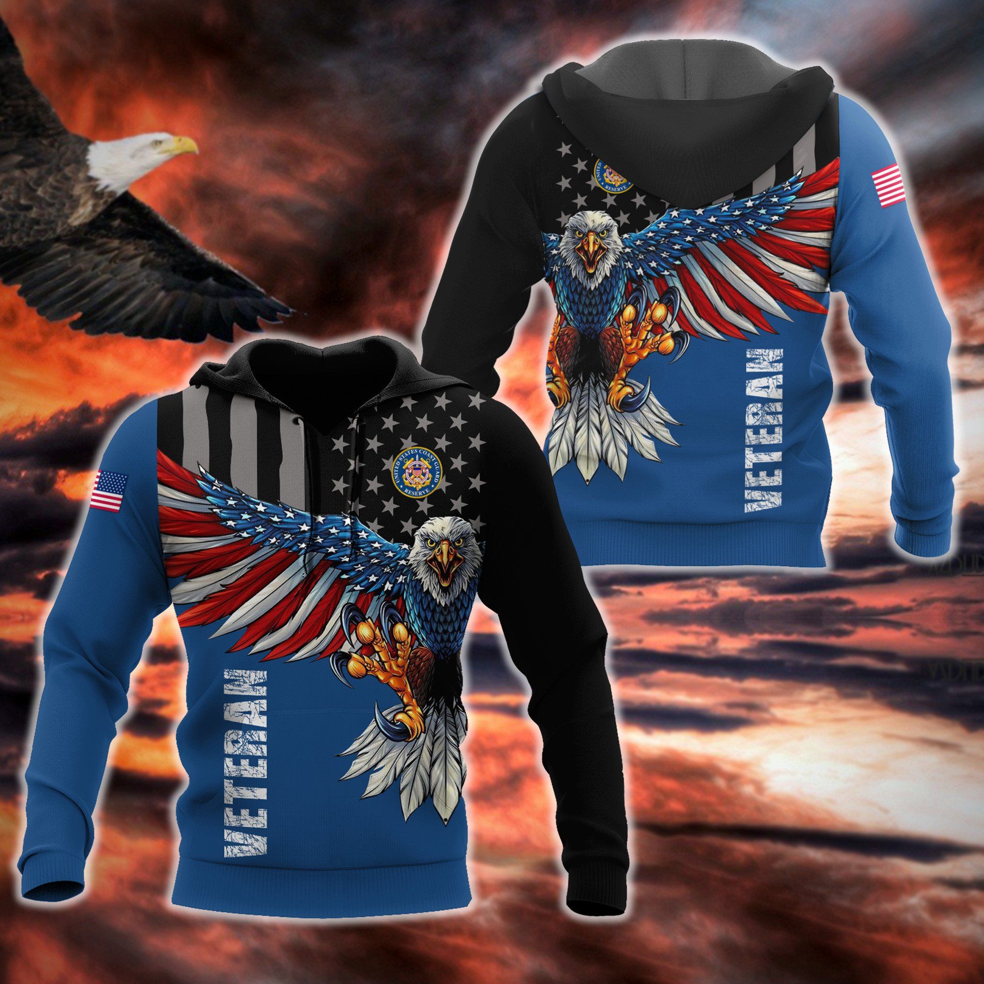 Veteran 3D All Over Printed Unisex Shirts