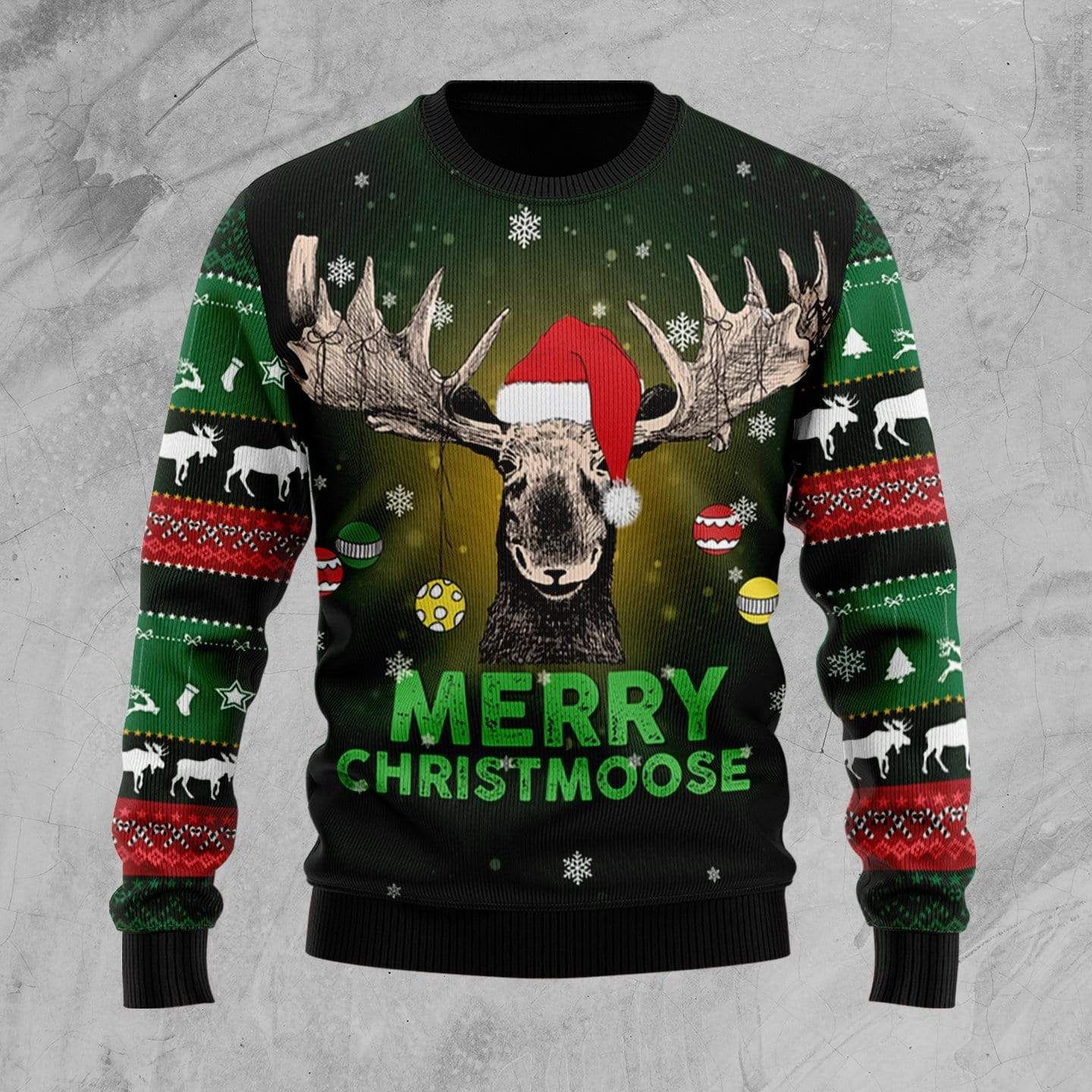Christmas Merry Christmoose Sweater