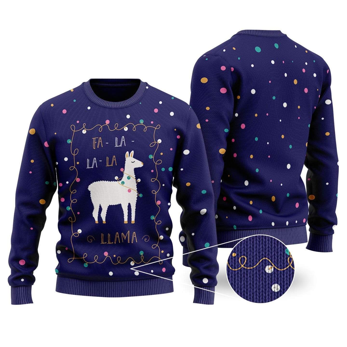 Christmas La La Llama Sweater