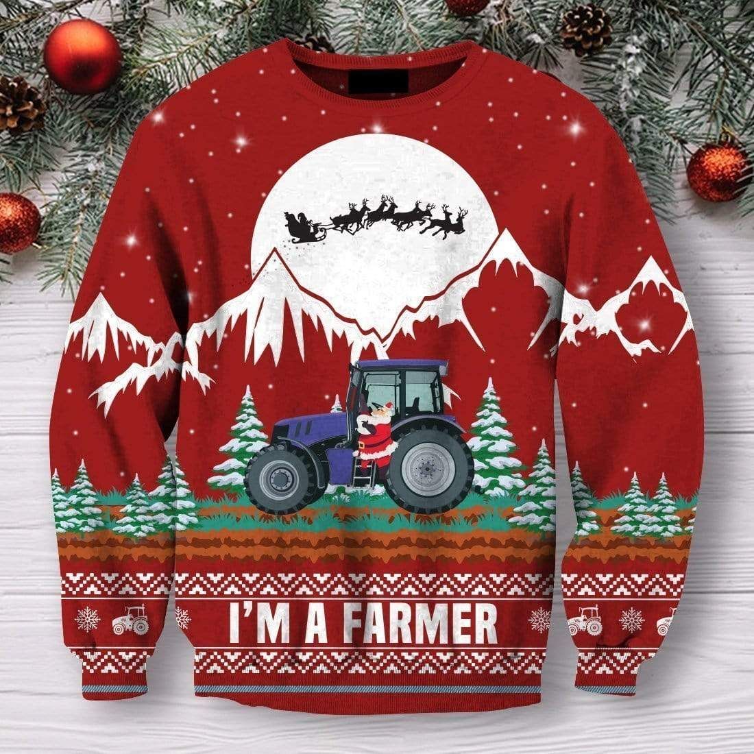 I'M A Farmer Christmas Sweater