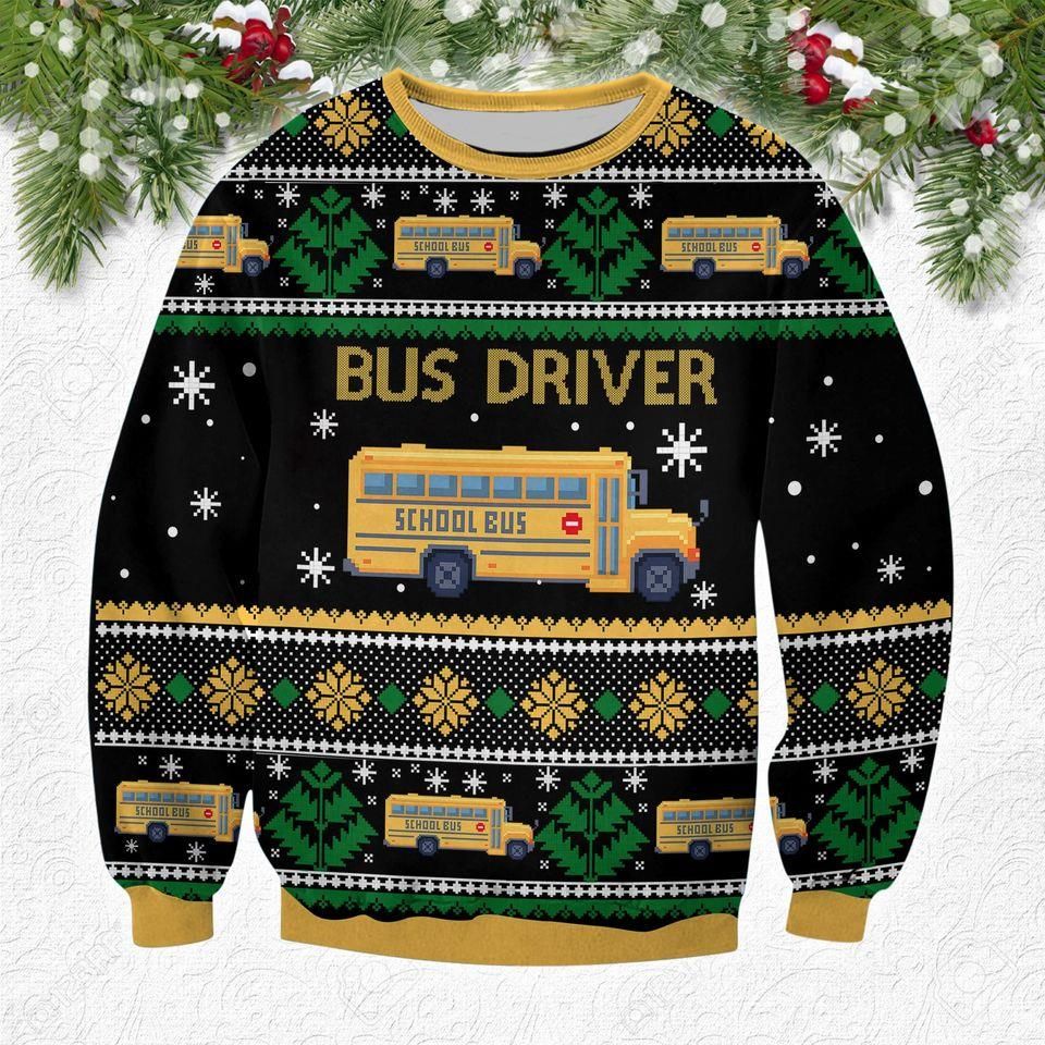 Bus Driver Christmas Sweater