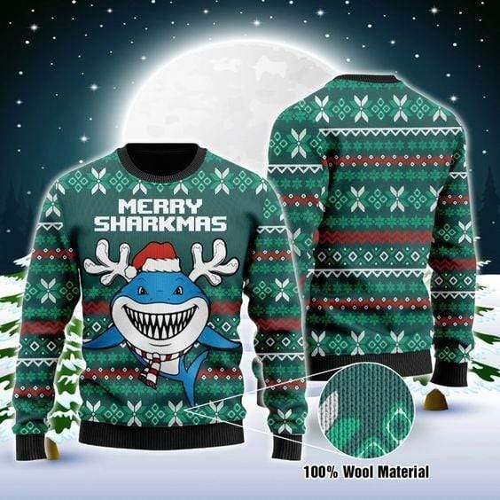 Merry Sharkmas Sweater