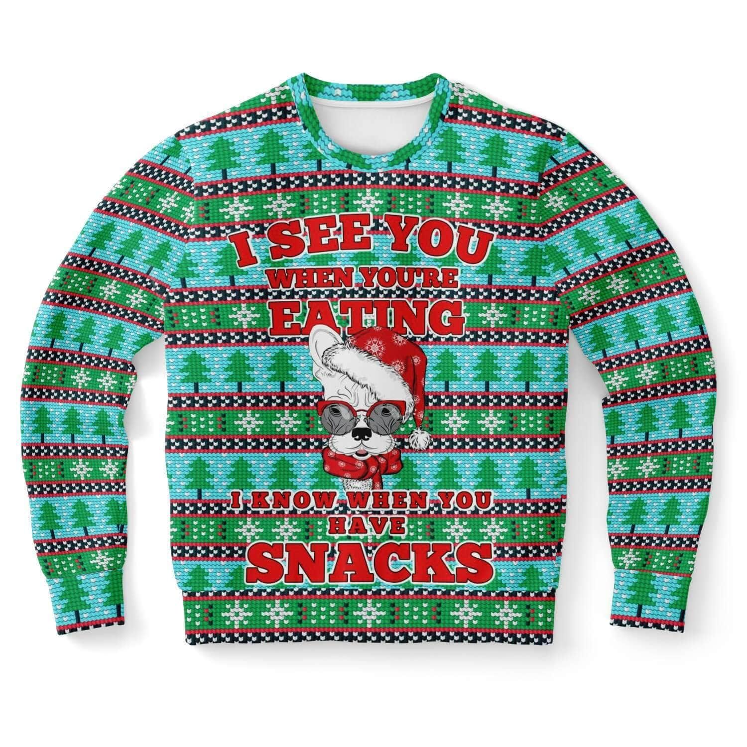 I See You When You'Re Eating Christmas Sweater