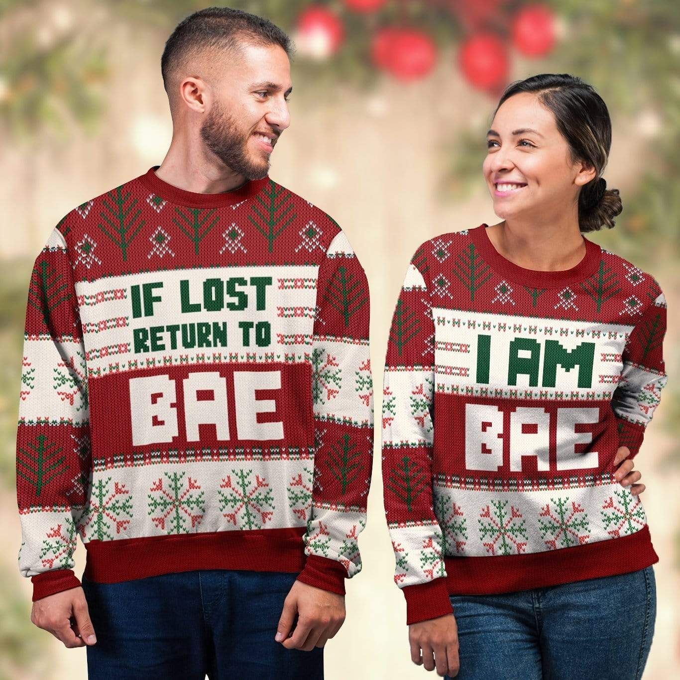Return To Bae Christmas Sweater