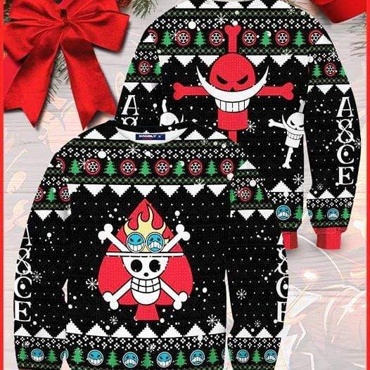 Skull Pirate Ace Christmas Sweater