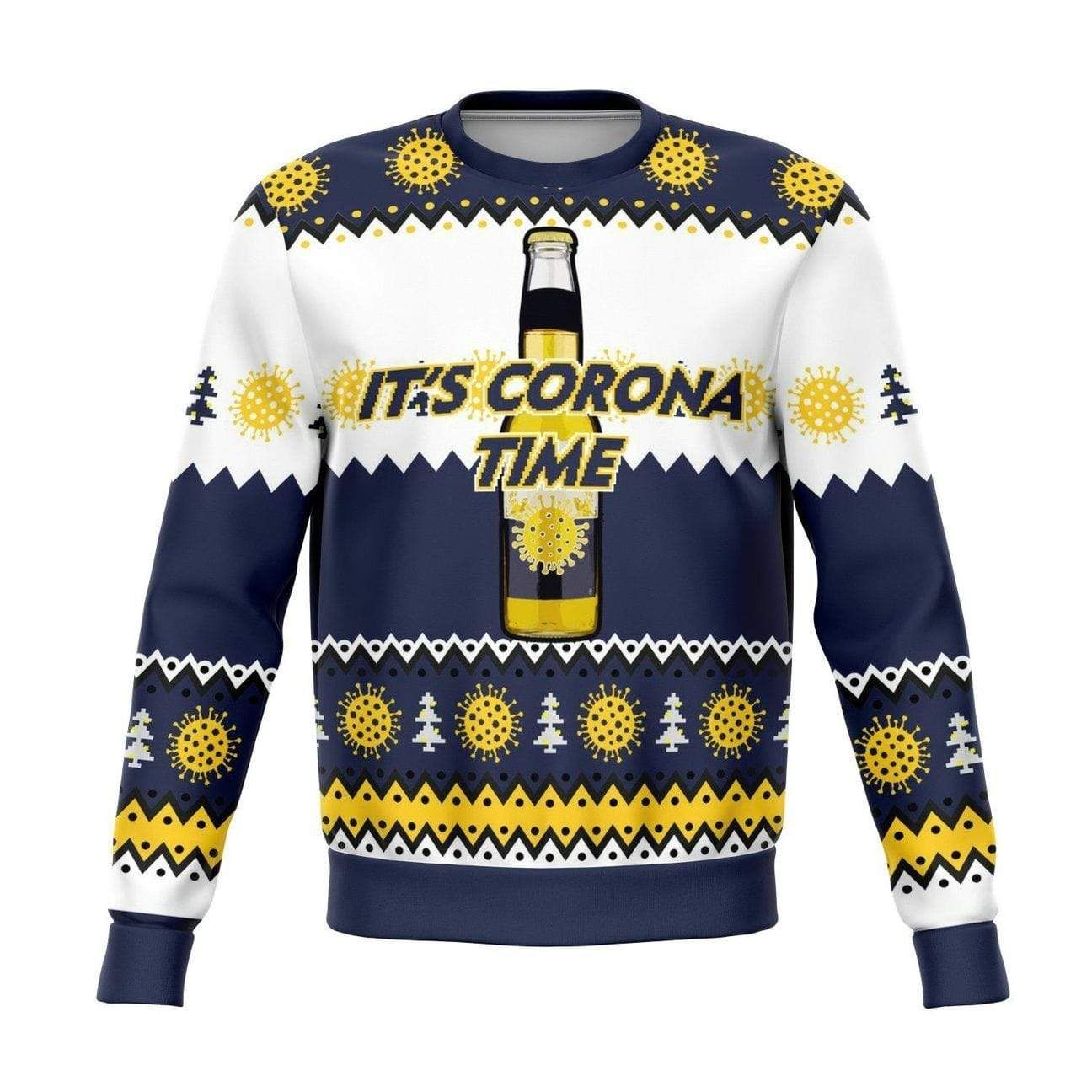 Christmas It'S Corona Time Sweater PANWS0071