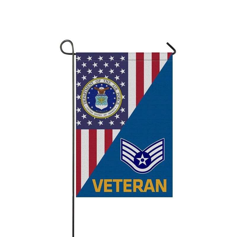 Us Air Force Veteran Garden Flag PAN