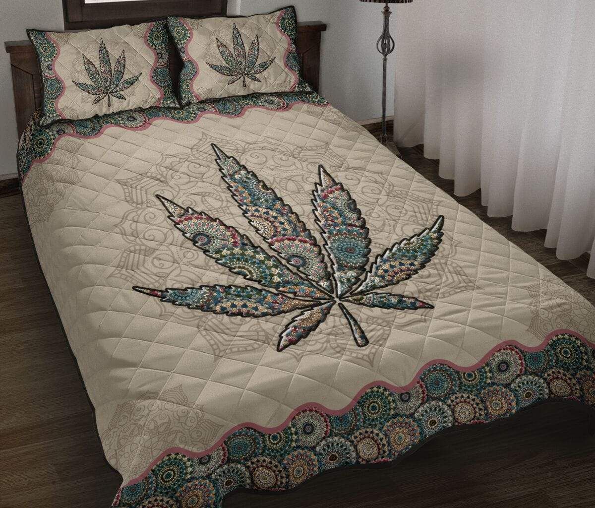 Bohemian Weed Quilt Set
