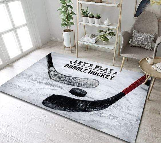 Let'S Play Hockey Rug