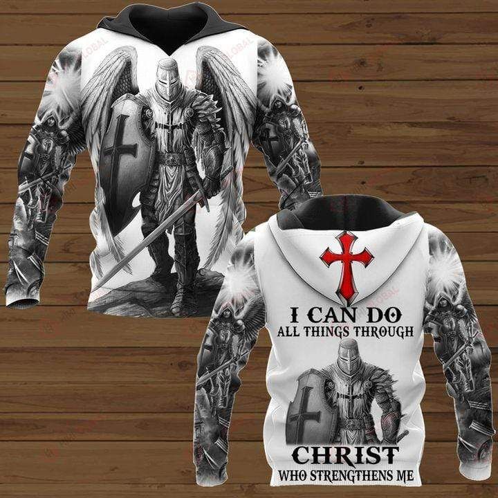 I Can Do All Things Through Christ Hoodie 3D All Over Print