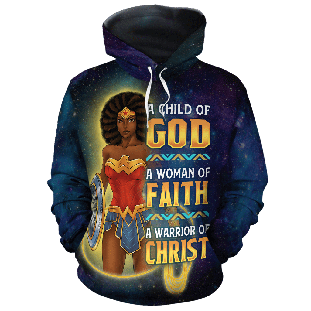 Black Child Of God Hoodie 3D All Over Print