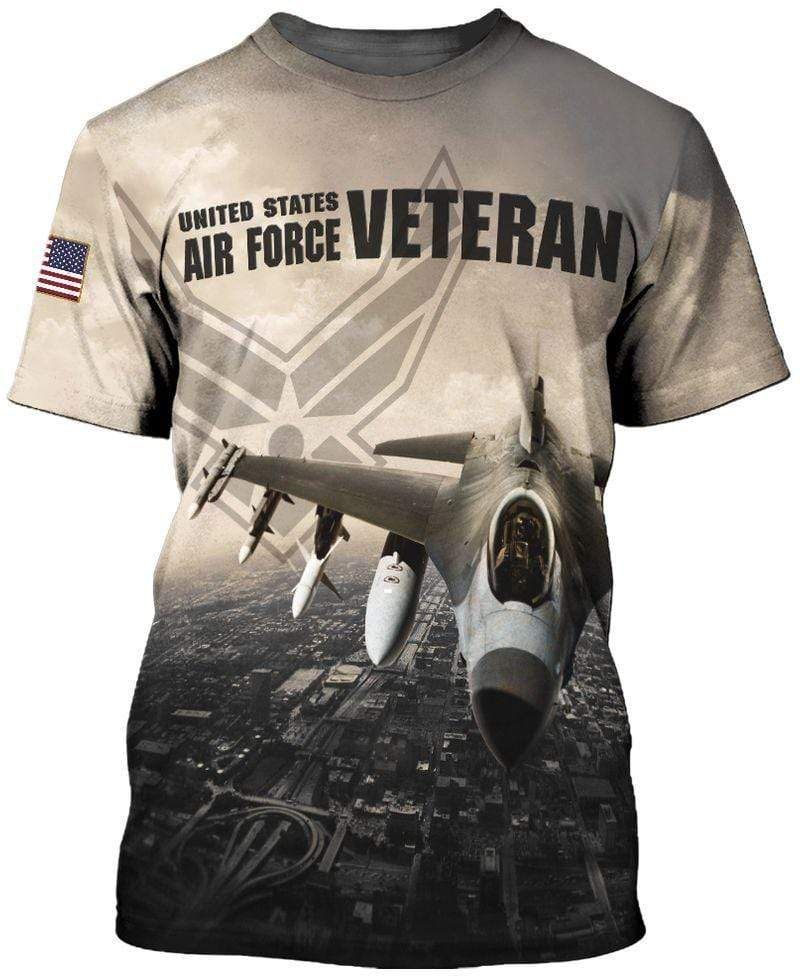 Soldier United States Air Force Veteran All Over Print