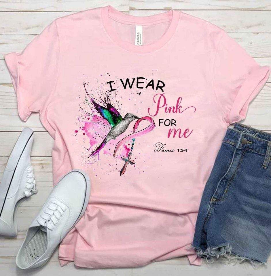 I Wear Pink For Me Breast Cancer T-Shirt