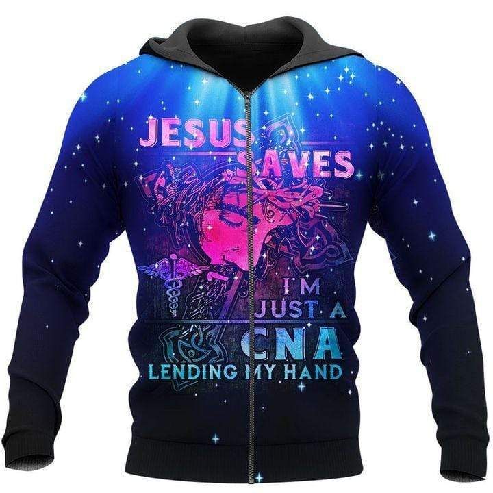 Awesome Jesus Saves Heaven Light Hoodie 3D All Over Print
