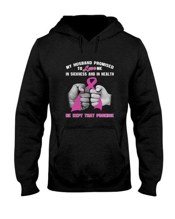 My Husband Love Breast Cancer Awareness T-Shirt