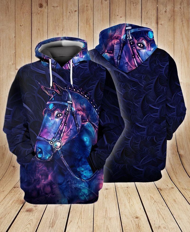 Amazing Steed Hoodie 3D All Over Print
