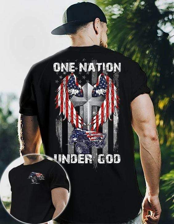Jp Flag One Nation Under God T-Shirt