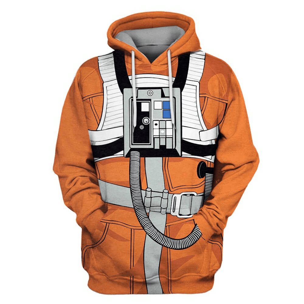 Astronaut Cosplay Hoodie 3D All Over Print