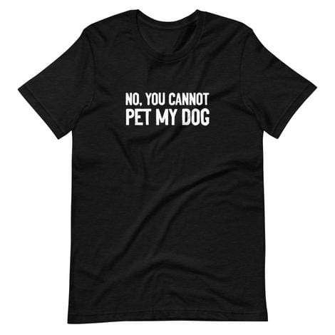 You Cannot Pet My Dog T-Shirt