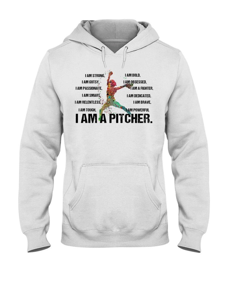 I Am A Pitcher Softball Player T-Shirt