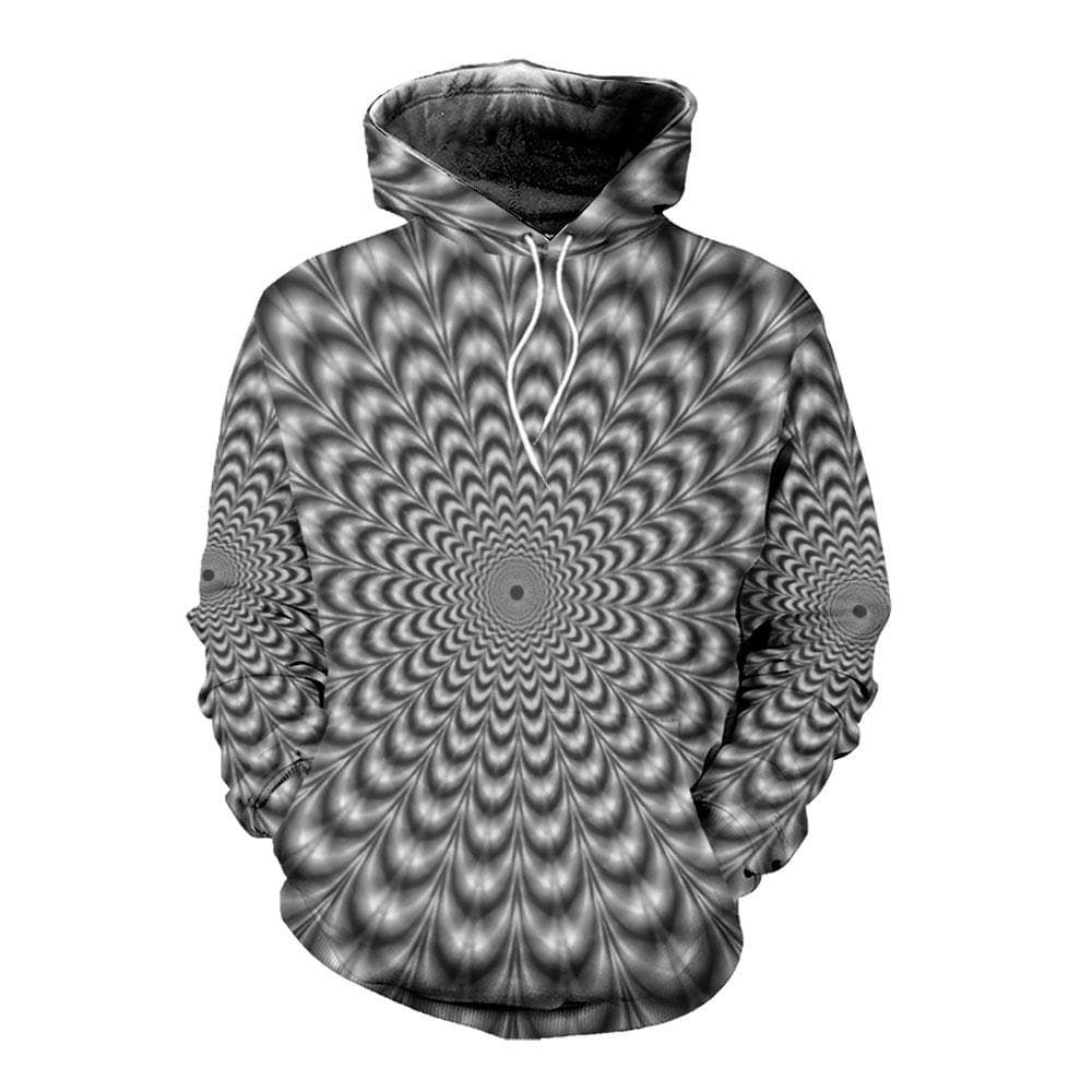 Eye Illusion Cool Optical Illusions Hoodie 3D All Over Print