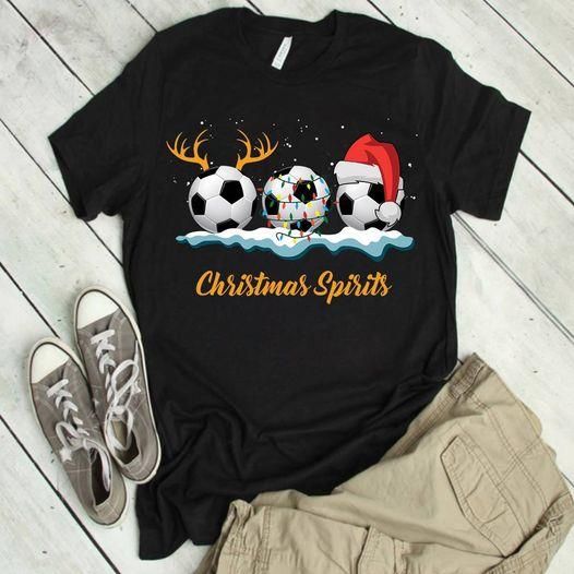 Christmas Spirit Soccer T-Shirt
