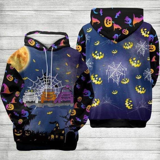 Jp Squad Halloween Hoodie 3D All Over Print