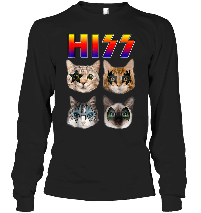 His Funny Cats Kittens Rock Rockin T Shirt Gift Tee Pun