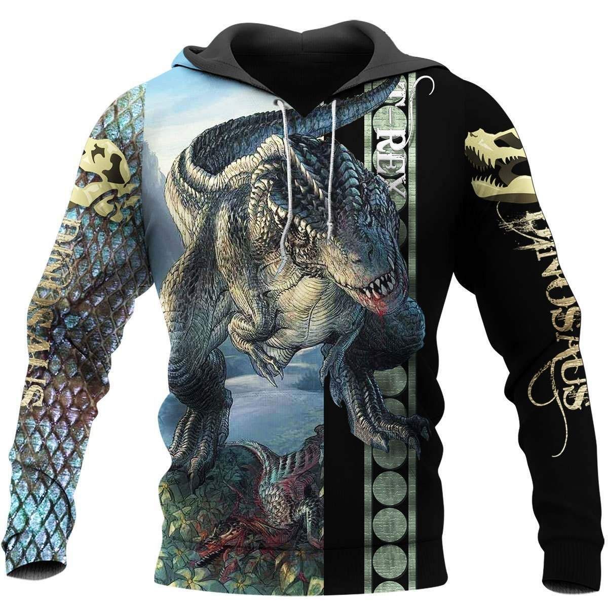 Honor Dinosaur In The Jurassic Hoodie 3D All Over Print