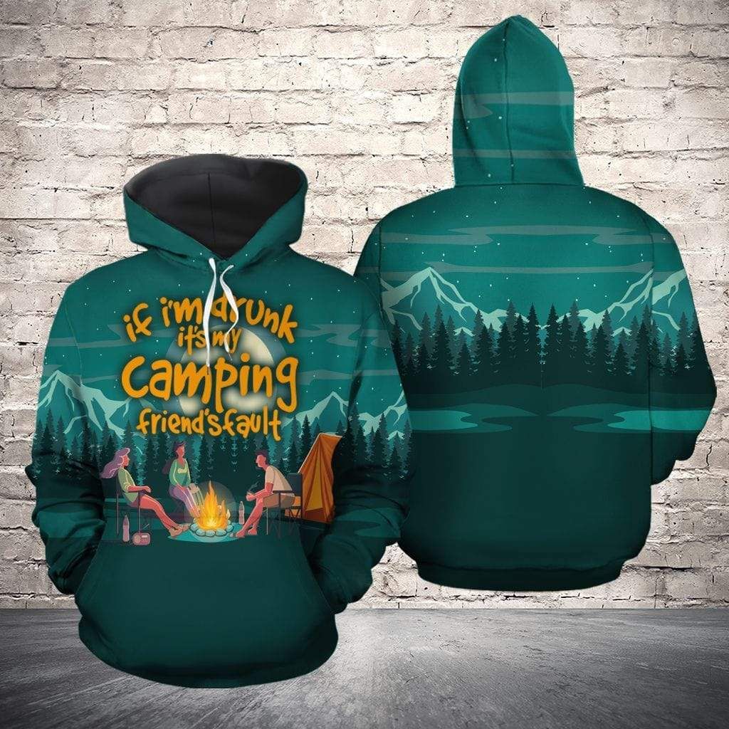 Camping If I Drunk Hoodie 3D All Over Print