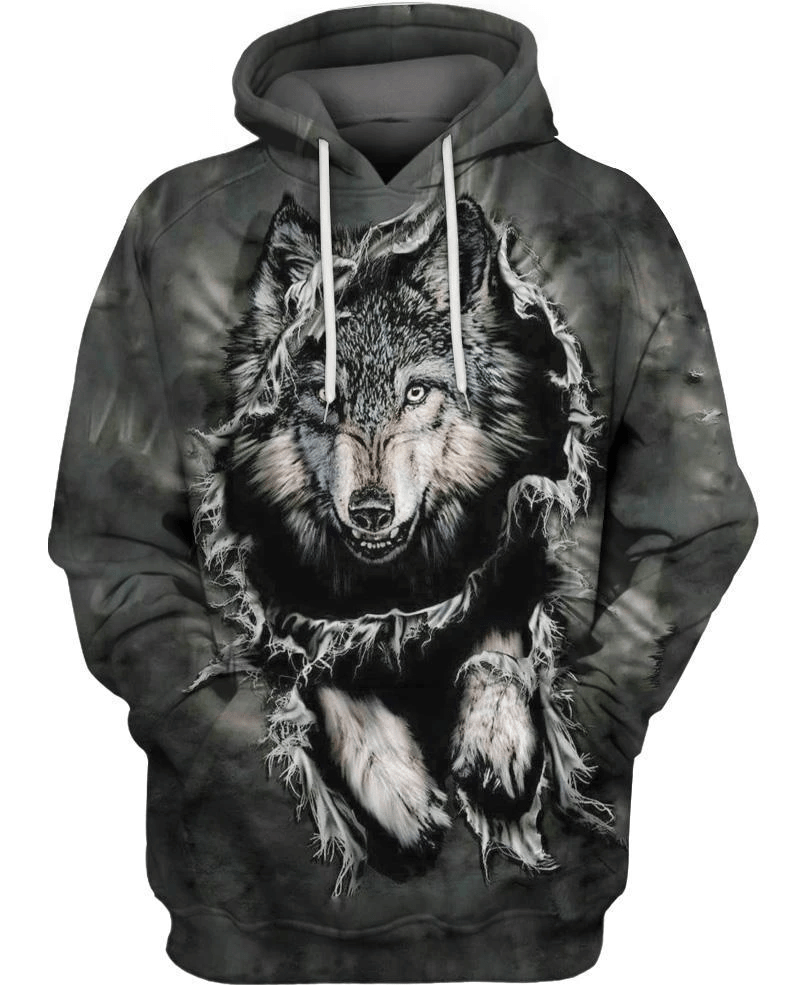 Wolf Tattoo 3D All Over Print