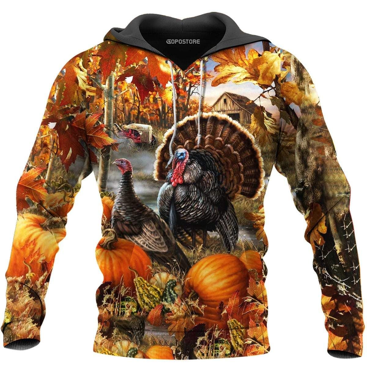 Amazing Turkey Thanksgiving Hoodie 3D All Over Print