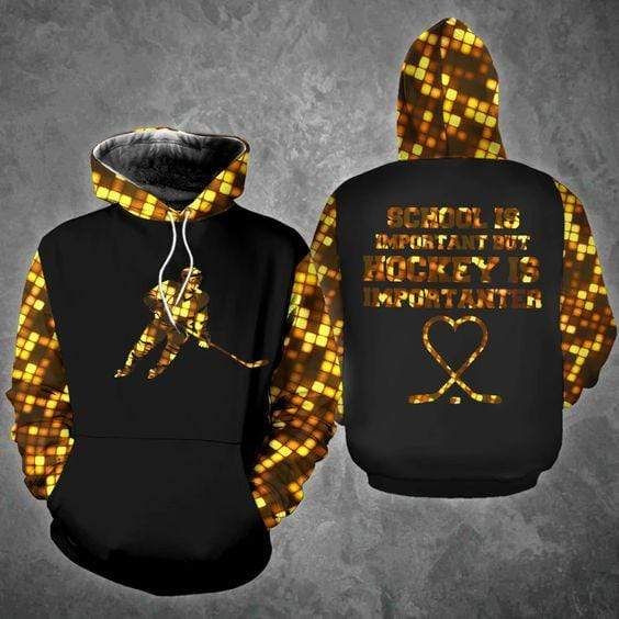 Hockey Important Hoodie 3D All Over Print
