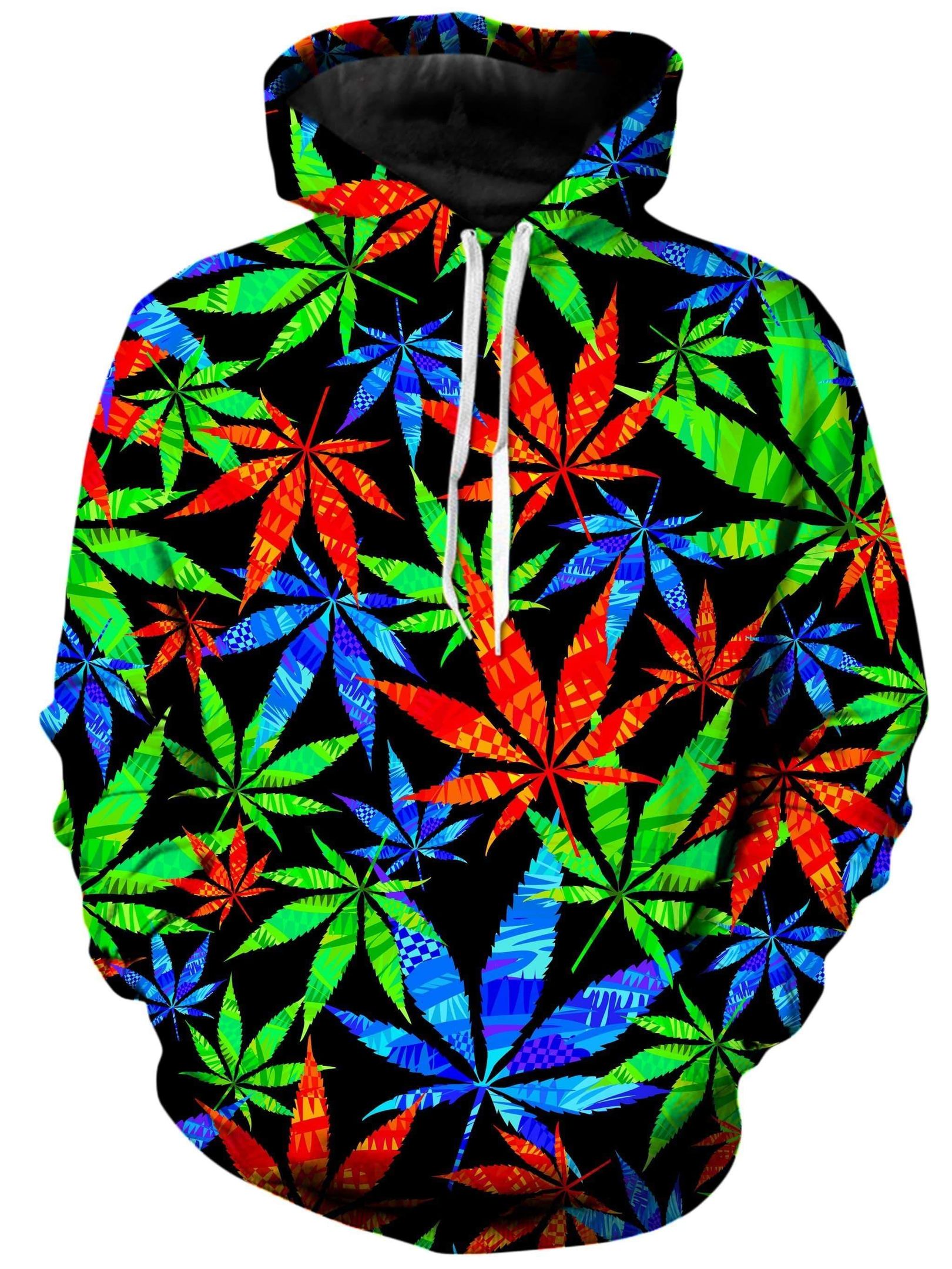 Colorful Weeds Unisex Hoodie 3D All Over Print